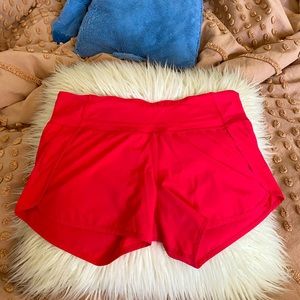 Pink Lululemon Shorts
